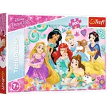 Trefl Puzzle Disney Princess - Šťastný svět princezen / 200 dílků