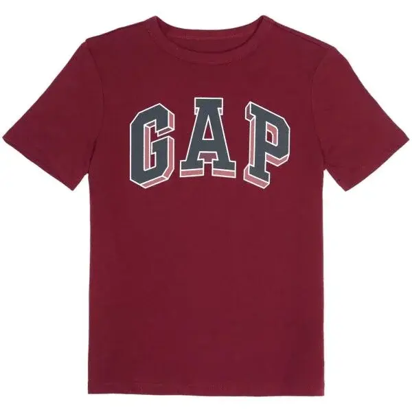 GAP V-AUG SS VG Dětské tričko, červená, velikost