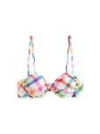 Next Bikinový top  modrá / svetloružová / červená / biela