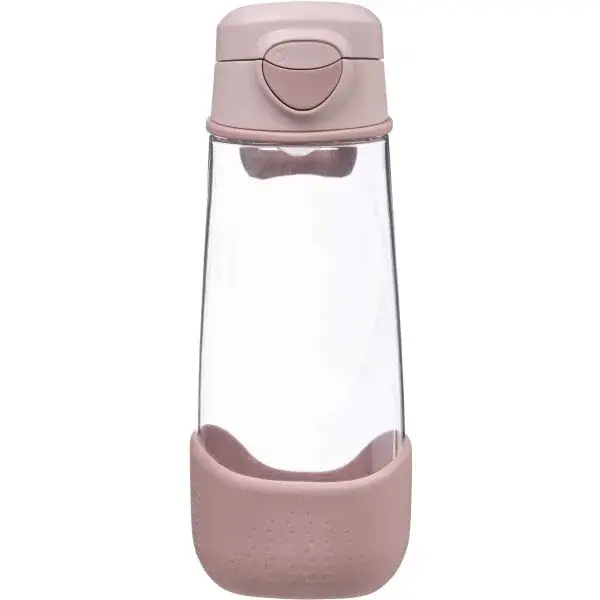 b.box BLUSH CRUSH 600 ML Športová fľaša na pitie, transparentná, veľkosť 600 ML