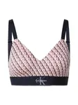 Calvin Klein Underwear Podprsenka  námornícka modrá / svetlosivá / ružová / biela