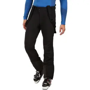 KILPI RHEA Pánské softshellové lyžařské kalhoty, černá, velikost XXXL