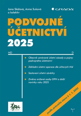 Kniha: Podvojné účetnictví 2025 od Suková Anna