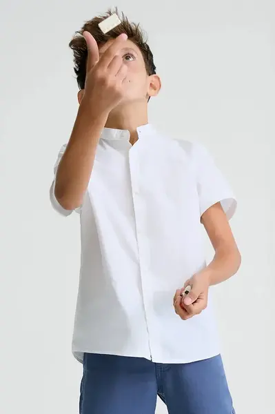 Dětská bavlněná košile Mayoral