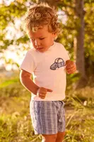 Dětská souprava s příměsí lnu Mayoral