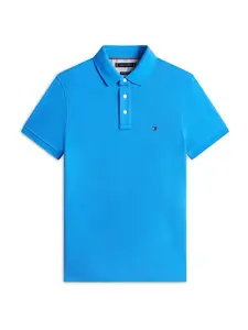 TOMMY HILFIGER Tričko 'CORE 1985'  nebesky modrá