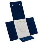 Portable Travel Velvet Pearl Necklaces Flap Carring Cases