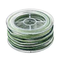 30M Segment Dyed Cotton & Metallic String Threads