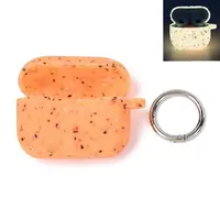 Luminous Silicone Wireless Earbud Carrying Case