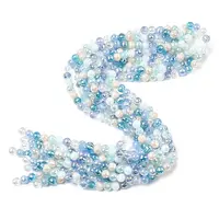 Electroplate Glass Beads Strands