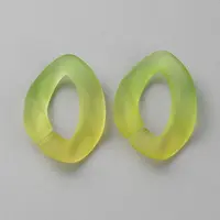 Gradient Color Resin Linking Rings