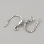 Brass Micro Pave Clear Cubic Zirconia Earring Hooks