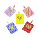 Handmade MIYUKI Japanese Seed Loom Pattern Seed Beads