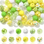 Opaque Acrylic Beads Set