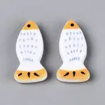 Printed Opaque Resin Beads