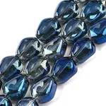 Electroplate Glass Beads Strands