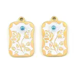 304 Stainless Steel Enamel Pendants