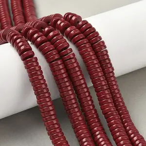 Dyed Natural Magnesite Beads Strands