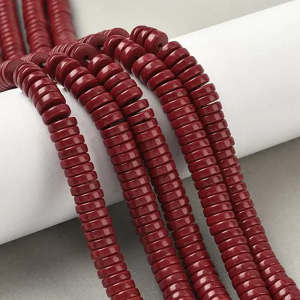 Dyed Natural Magnesite Beads Strands