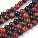 Natural Striped Agate/Banded Agate Beads Strands
