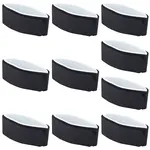 10Pcs EVA with Nylon Snowboard Straps