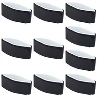 10Pcs EVA with Nylon Snowboard Straps