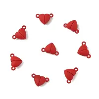 10 Sets Alloy Magnetic Clasps with Loops