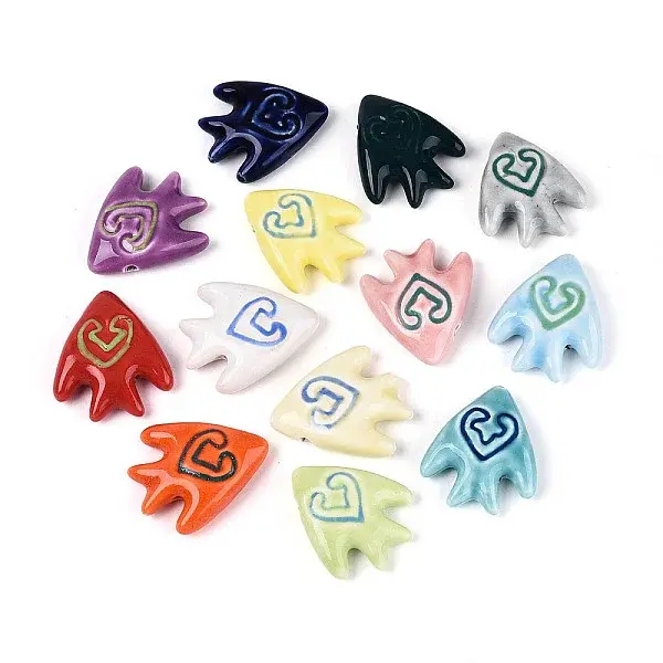 Handmade Porcelain Ceramic Beads