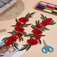 2Pcs Polyester Clothing Patches