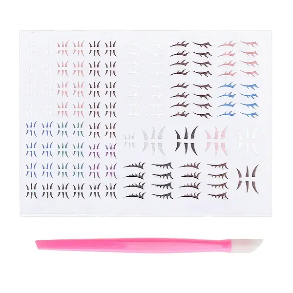 Plastic Doll Eyelash Stickers