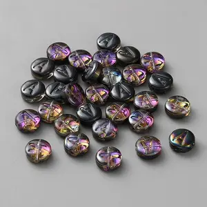 Transparent Electroplated UV Plating Glass Beads