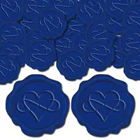 25Pcs Adhesive Wax Seal Stickers