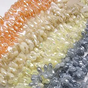 Electroplate Glass Beads Strands