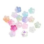 Dyed & Heated Glass Bead Caps