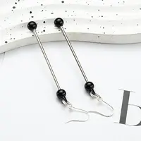 Plastic Dangle Earrings