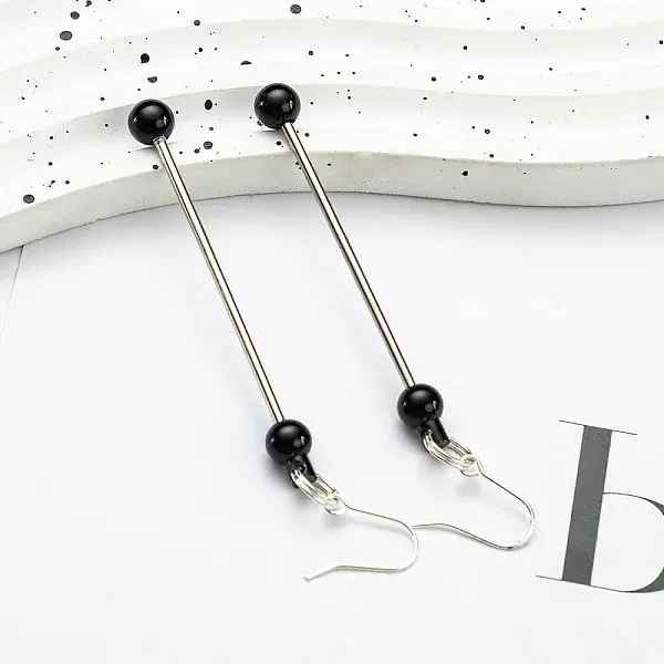 Plastic Dangle Earrings