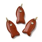Natural Red Jasper Pendants