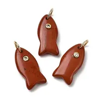 Natural Red Jasper Pendants