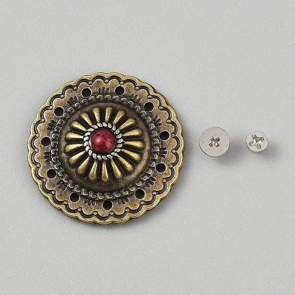 Flat Round Alloy Snap Buttons