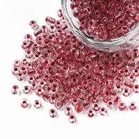 8/0 Transparent Glass Seed Beads