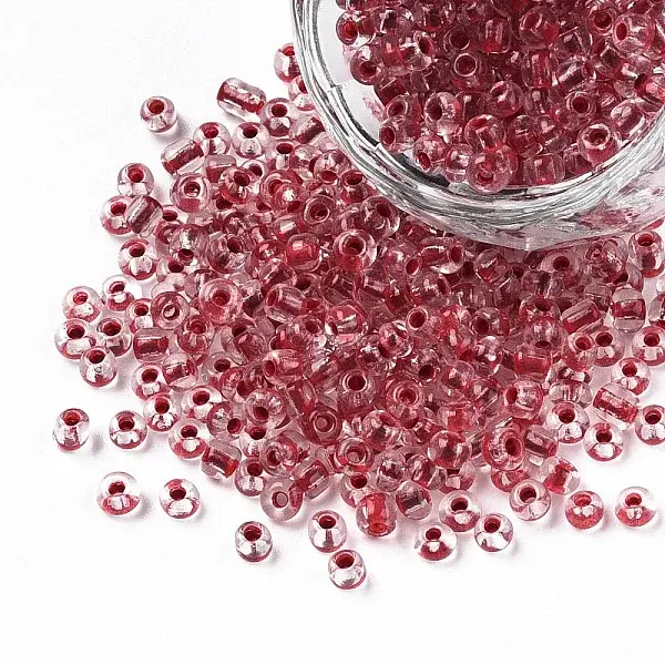 8/0 Transparent Glass Seed Beads