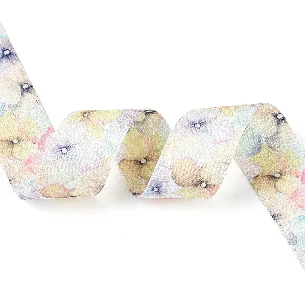Single Face Printed Polyester Satin Ribbon