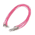 Waxed Cord Necklace Making