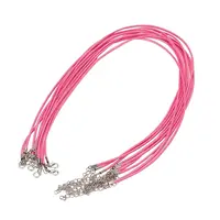 Waxed Cord Necklace Making