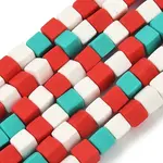 Christmas Handmade Polymer Clay Beads Strands