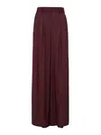 Guido Maria Kretschmer Women Plisované nohavice 'Finja'  gaštanová