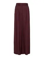 Guido Maria Kretschmer Women Plisované nohavice 'Finja'  gaštanová