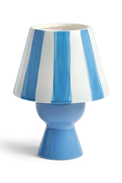 Dekoračný svietnik &k amsterdam cantine blue 16 cm