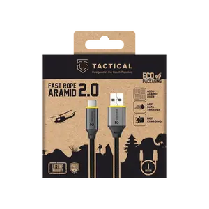 Kabel Tactical Fast Rope Aramid 2.0 Cable USB-A/USB-C 1m