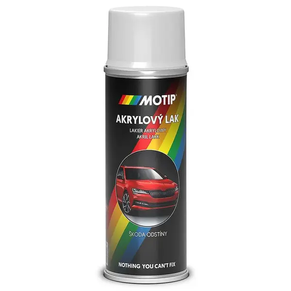 Motip Autolak biela lesklá 200 ml